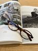 Gafas Cr2A50 Mismo Estilo para Nerds con Miopía Montura Pequeña Ovalada 2051 Para Mujer Estilo Coreano Estampado de Leopardo Retro Liso Claro