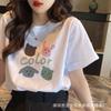 Camisetas de Manga Curta de Verão para Mulheres Plus-Size Atacado, Camisetas Brancas Largas, 9.9 Frete Grátis, Fornecimento para Vendedores de Rua, Item Quente da Moda