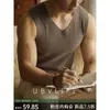 Chaleco Térmico de Mezcla de Seda Estilo Old Money para Hombre, Nuevo Modelo Otoño 2026, Forrado de Polar, Generador de Calor, Chaleco de Ropa Interior