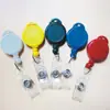 Venta de fábrica certificado de trabajo de plástico ABS insignia redonda fácil de tirar insignia hebilla telescópica hebilla de cordón de plástico