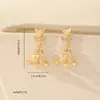 Brincos Acessórios de Joias Semi-acabados Banhados a Cobre Ouro Real Brincos Geométricos High-end Leve Luxo Personalizados Brincos de Nicho para Mulheres