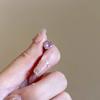 Clip Magnético de Zircón Super Flash Sin Perforaciones para las Orejas para Mujer Lujo Ligero Sentido Avanzado Nicho Uña para la Oreja 2025 Nuevo Clip para el Cartílago de la Oreja