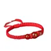 Pulsera de Hilo Rojo del Año del Caballo 2026 para los Signos del Zodíaco Caballo, Rata, Buey, Conejo, los Doce Signos del Zodíaco, Hombres y Mujeres, Pulsera Tejida, Venta al por Mayor
