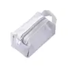 Bolsa de Malla Transparente para Almacenamiento Billetera para Monedas Portallaves Nylon Portátil Almacenamiento de Juguetes Cosméticos Portatarjetas de Autobús