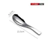 Colher Estilo Palácio de Aço Inoxidável 304, Colher de Sopa Estilo Chinês, Talheres Domésticos Aprofundados, Colher com Fundo Redondo, Colher de Jantar, Colher de Sopa