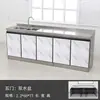 A2C Gabinete Integrado de Cocina para el Hogar Gabinete de Cocina Gabinete para Estufa Gabinete para Fregadero Gabinete de Acero Inoxidable Estufa de Gas Económica/