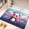 Alfombrillas de Baño Absorbentes Antideslizantes de Secado Rápido, Estilo Dibujos Animados Lindos Estereoscópicos de Barro de Diatomeas, para Ducha de Baño