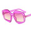 Nuevas gafas de sol irregulares en forma de T, color para hombres y mujeres, INS, personalizadas, de moda, retro, modernas, gafas de sol 9096