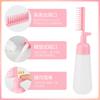 Botella Peine para Tinte de Cabello de 160 ml con Peine 2 en 1 Botella para Champú Botella Peine para Tinte de Cabello Dientes Presionar Tratamiento Capilar Botella para Tinte de Cabello