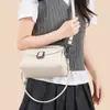 Bolso Pequeño Cuadrado Retro Nuevo para Mujer, Versátil y de Gama Alta, Bolso de Hombro Cruzado de Moda y Sencillo para el Viaje Diario