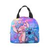 Bolsa de almuerzo con diseño de estrella de Stitch, lonchera de dibujos animados de Stitch para bebé, bolsa de picnic de papel de aluminio, lonchera portátil, bolsa de hielo