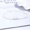 Pulseira de Prata Esterlina 925 de Camada Dupla com Nó Estilo Osso de Cobra Joia de Nicho de Luxo Leve para Mulheres Sensação de Alto Padrão Estilo Old Money Pulseira de Moda Transfronteiriça