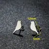 Brincos de Primavera 2026 Novo Estilo Cacto Pássaro Flamingo Montanha Nevada Abacaxi Mini Piercing Pequenos Acessórios de Orelha em Estoque