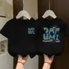 Camisetas de Verano para Niños Camisetas de Manga Corta para Niños Elegantes 2026 Nueva Ropa Interior de Manga Media para Niños
