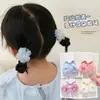 Cintas para el pelo de flores de alto valor para niños, amigables con el cabello de bebé, estilo princesa, cuerdas para el pelo para niñas, gomas elásticas para trenzar, cuerdas para el pelo de niñas