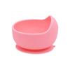 Cuenco de silicona con forma de caracol, juego de vajilla infantil personalizado, cuenco de comida antideslizante para alimentar al bebé, cuenco de entrenamiento para aprender a comer.