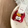 Fofo Pelúcia Pequeno Animal Amor Crianças Anel de Cabelo Corda de Cabelo Corda de Cabeça Tendões de Borracha