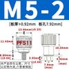PFS11 parafusos soltos todo aço inoxidável não saem parafusos de mola parafusos de máquina de mola recartilhados M3M4M5M6