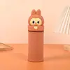 Porta-canetas de Silicone Desenho Animado Estojo Porta-lápis Estilo Fofo Armazenamento Porta-canetas de Alto Valor Estudante Criativo Bolsa de Papelaria Bolsa para Lápis