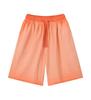 Shorts retrô de duas cores estilo europeu e americano, desgastado, solto, plus size, masculino e feminino, calças esportivas casuais, tamanho grande
