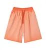 Shorts Rasgado Desgastado Gradiente Estilo Retrô Europeu e Americano Transfronteiriço Marca Tendência Algodão Puro Solto Esportivo Casual Calça Oversize