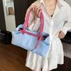 Bolsa de Mão Retro de Design Exclusivo para Mulheres 2026 Estilo Novo da Primavera Bolsa de Ombro Único para Sobrancelha Bolsa Tote Grande para o Dia a Dia