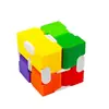 Cubo de Rubik Infinito Arcoíris Nuevo Transfronterizo Color Puzzle para Adultos Cubo de Descompresión Cubo de Rubik Variable de Volteo Infinito Descompresión