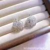 Colgante de Collar con Candado de Campana de Loto Hueca de Plata Pura, Moderno para el Trayecto al Trabajo