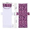 Exquisito producto nuevo, funda de microfibra para silla de playa, toalla reclinable, impresión digital 3D, serie con estampado de leopardo, bolsa para toalla de playa
