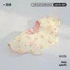 Distribuidor de Baberos Impermeables de Doble Cara de Algodón Puro Tamaño Bebé para Lactantes y Niños Pequeños, Baberos con Forma de Pétalo para Niñas y Niños