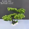 Decoração de Enfeite de Mesa Pinheiro Bem-vindo Pequeno Pinheiro Plantas Verdes Plantas Aquáticas Mini Rochedo Aquário Paisagismo Hotel
