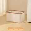 Cesta de Almacenamiento de Tela Multifuncional, Gran Capacidad, Plegable, para Organizar Artículos Varios, Solución Práctica de Almacenamiento para Armario