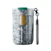 Copo Térmico de Titânio Puro de Alta Qualidade, Copo de Café com Canudo, Elegante e Moderno, Grande Capacidade, Portátil, Copo em Caixa de Presente de Luxo