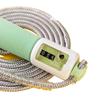 Cuerda para Saltar Deli F4111 Angnet Cuerda para Saltar Deportiva de Espuma con Contador Mecánico para Estudiantes Deportes y Cuerda para Saltar para Examen de Ingreso a la Preparatoria