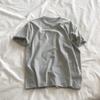 Camiseta de Algodón de Verano con Cinco Paneles de Cangrejo para Mujer, Nueva, Color Sólido, Cuello Redondo, Holgada, Manga Corta, Ropa Holgada para Estudiantes en Pareja