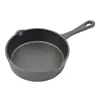 Sartén de Hierro Fundido Set de Sartenes Suministro Directo de Fábrica Sartén Redonda Sartén para Barbacoa al Aire Libre Sartén con Mango Único Camping Barbacoa