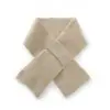 Cálido de cuello 100% cachemira pura, suave y cálido, bufanda de punto simple para mujer, color liso, punto fino, bufanda protectora para el cuello para otoño e invierno