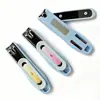 Cortauñas V845 en stock transfronterizo con almacenamiento para evitar que los recortes de uñas salgan volando, tijeras para uñas para manicura, venta al por mayor por caja