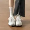Zapatillas de malla transpirable estilo papá para mujer, nueva colección primavera/otoño 2026, suela gruesa, que aumentan la altura y visualmente estilizan, zapatillas casuales de entrenamiento estilo alemán