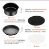 Accesorios para freidora de aire, cesta para hornear de 7 piezas, bandeja para pizza, rejilla para hornear, bandeja para pasteles para 4,5-8 cuartos
