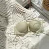 2025 Sujetador Invisible sin Tirantes Ropa Interior Sexy sin Costuras Parche Grueso y Delgado para Senos Vestido de Novia Push up Hermosa Espalda Tubo Verano