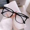 Nuevas gafas de moda online para celebridades, monturas para adelgazar sencillas, TR90, ligeras y cómodas, monturas para miopía, venta al por mayor