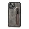 Para apple 15promax zíper caso de cartão iphone14 couro 13 diagonal europeu e americano 12 caso protetor