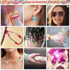 Série Arco-Íris Balde de Miçangas Pony Conjunto de Miçangas Caixa Miçangas Soltas DIY Pulseira Handmade Colar Contas para Fio Kit de Materiais