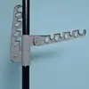 Secador de Roupas de Chão, Cabideiro Espesso, Cabide Vertical para Quarto, Barra de Roupas sem Furo, Montado no Teto