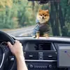 Colgante creativo nuevo y lindo de cachorro para vacaciones, acrílico transfronterizo plano, decoración para el interior del coche y el espejo retrovisor