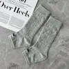 Calcetines de Algodón Fino de Aguja Única para Verano con Pies, Hasta la Mitad de la Pantorrilla, Calcetines con Soporte para el Arco, Calcetines de Media Palma, Versátiles Adelgazantes para Mujer