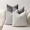 Funda de Cojín para Sofá de Pana Rayas Maíz Color Sólido Transfronteriza Tela Color Sólido Cojín Trasero de Cama para el Hogar Dropshipping