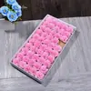 Cabeza de flor de jabón de cinco capas Regalo de ramo para el Día de la Madre y el Día del Maestro Accesorios de flor de jabón Material Baohua DIY