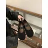 Zapatos planos Mary Jane de suela blanda estilo francés para mujer, nueva colección otoño 2025, perfectos con faldas, zapatos de piel pequeños, bailarinas, mocasines de moda.